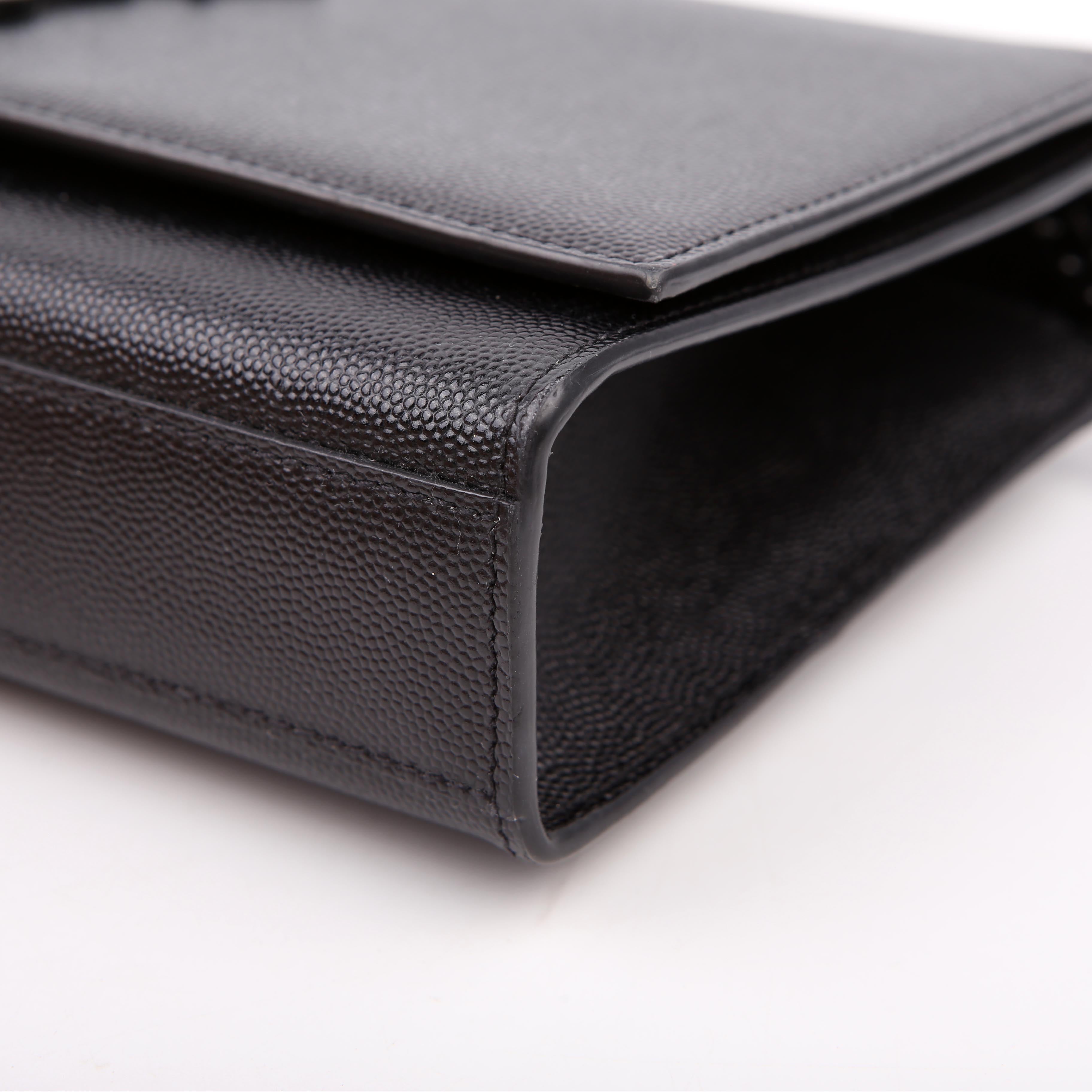 Kate Satchel Grain Medium Black