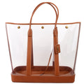 Severine Vinyl Tote 709667 Brown
