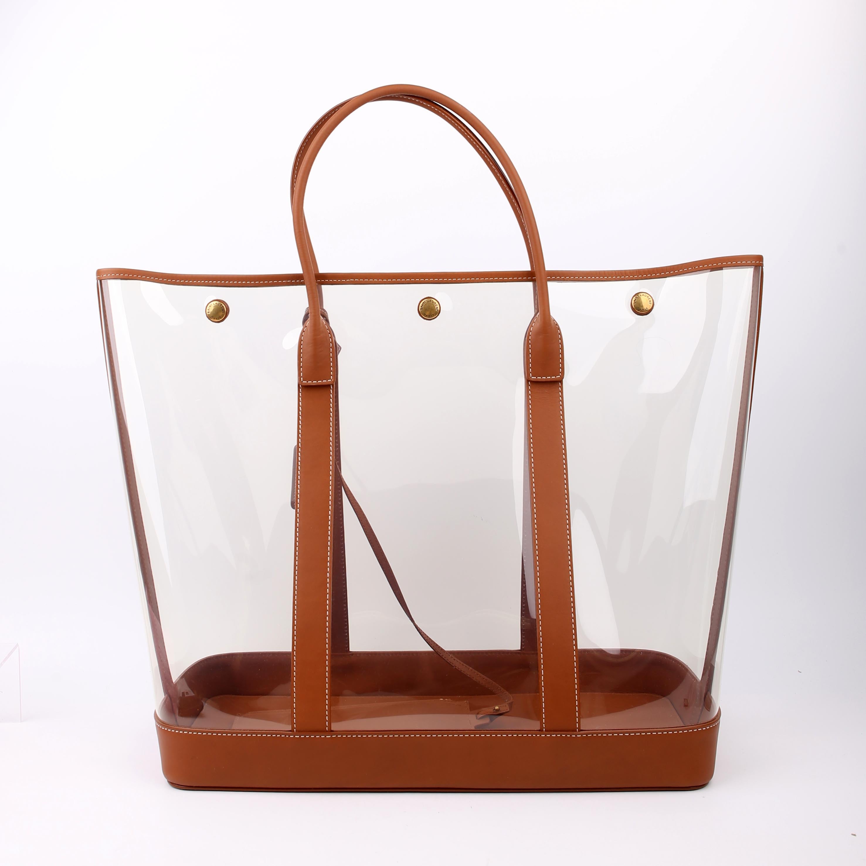 Severine Vinyl Tote 709667 Brown
