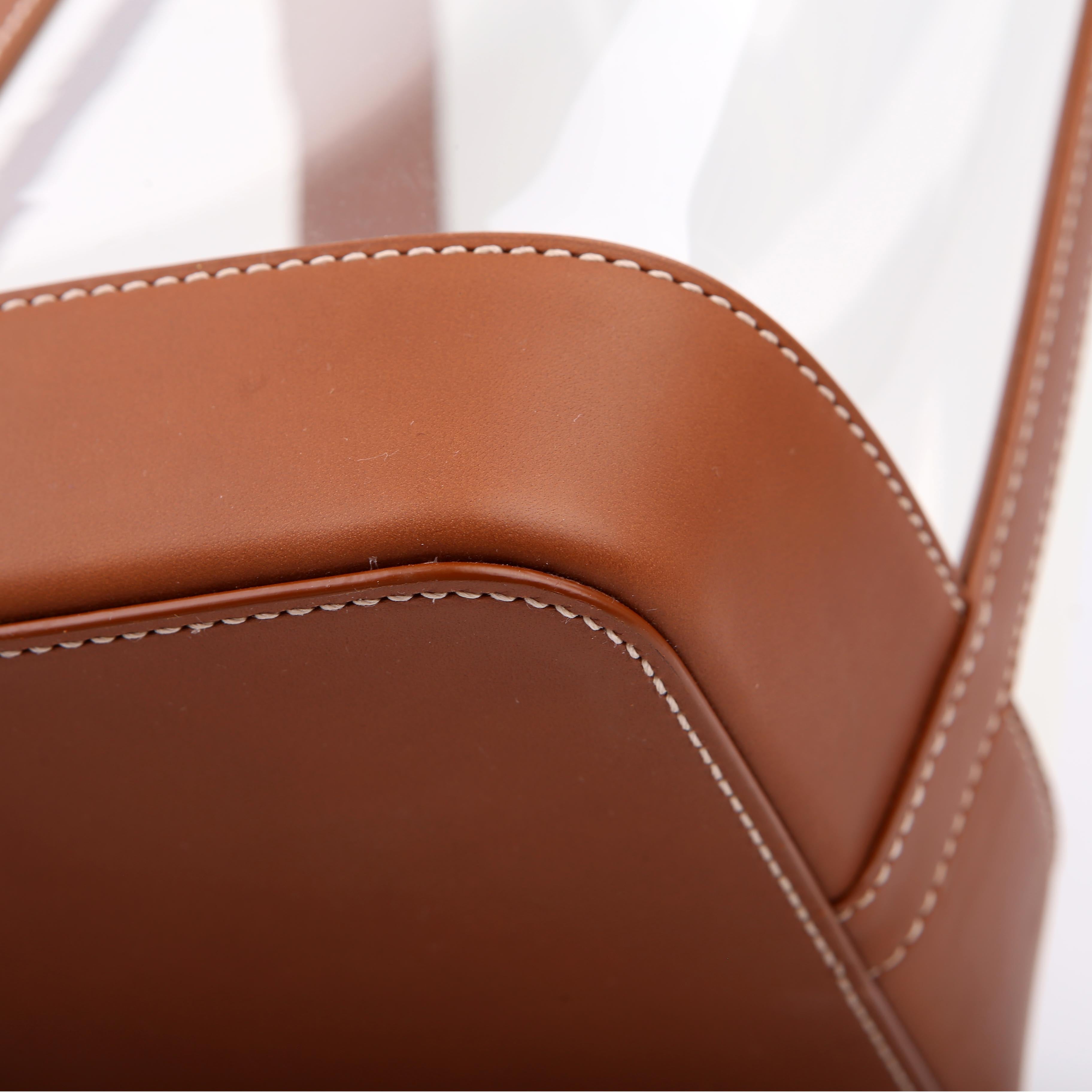 Severine Vinyl Tote 709667 Brown