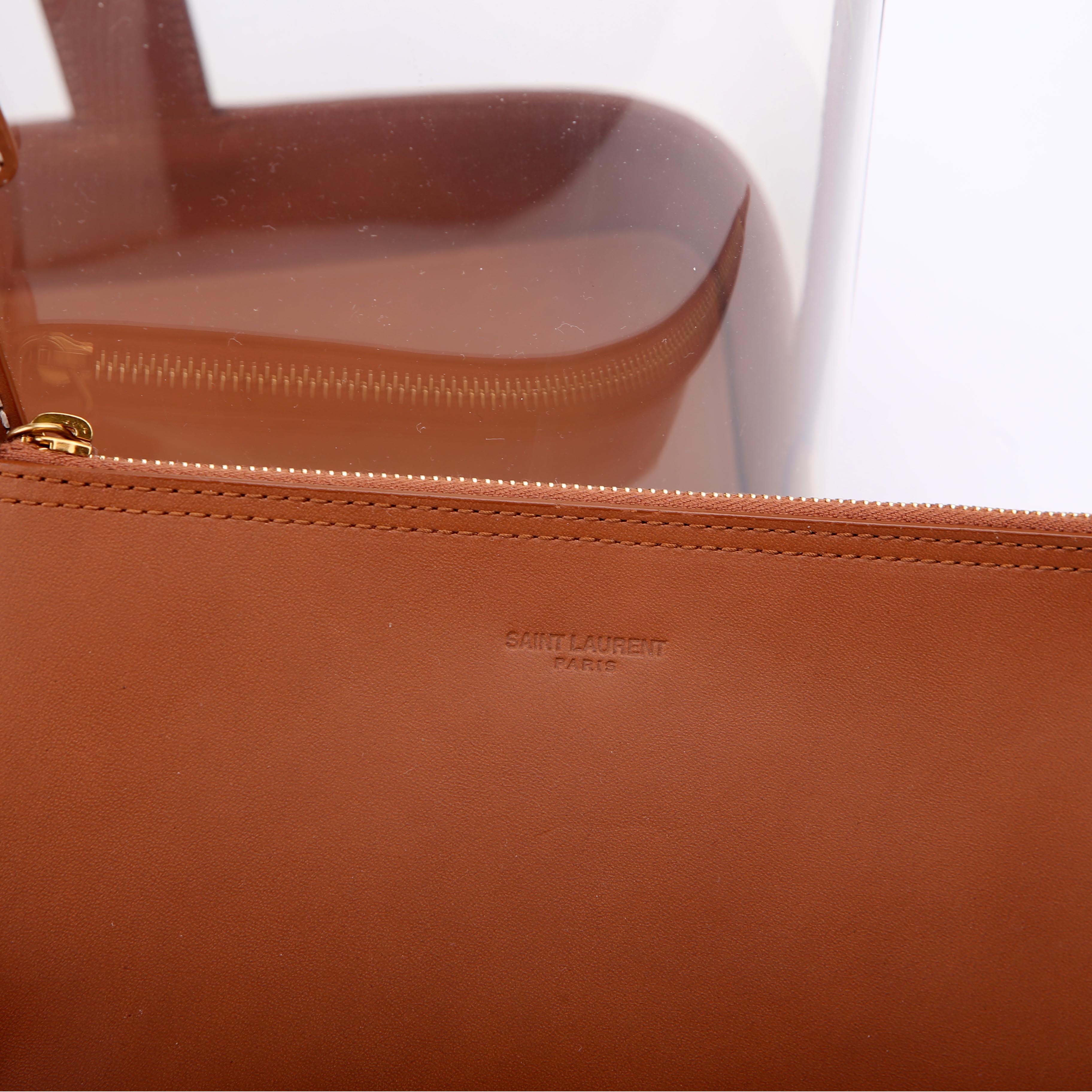 Severine Vinyl Tote 709667 Brown