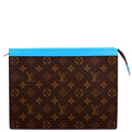 Pochette Voyage MM Macassar Monogram Blue