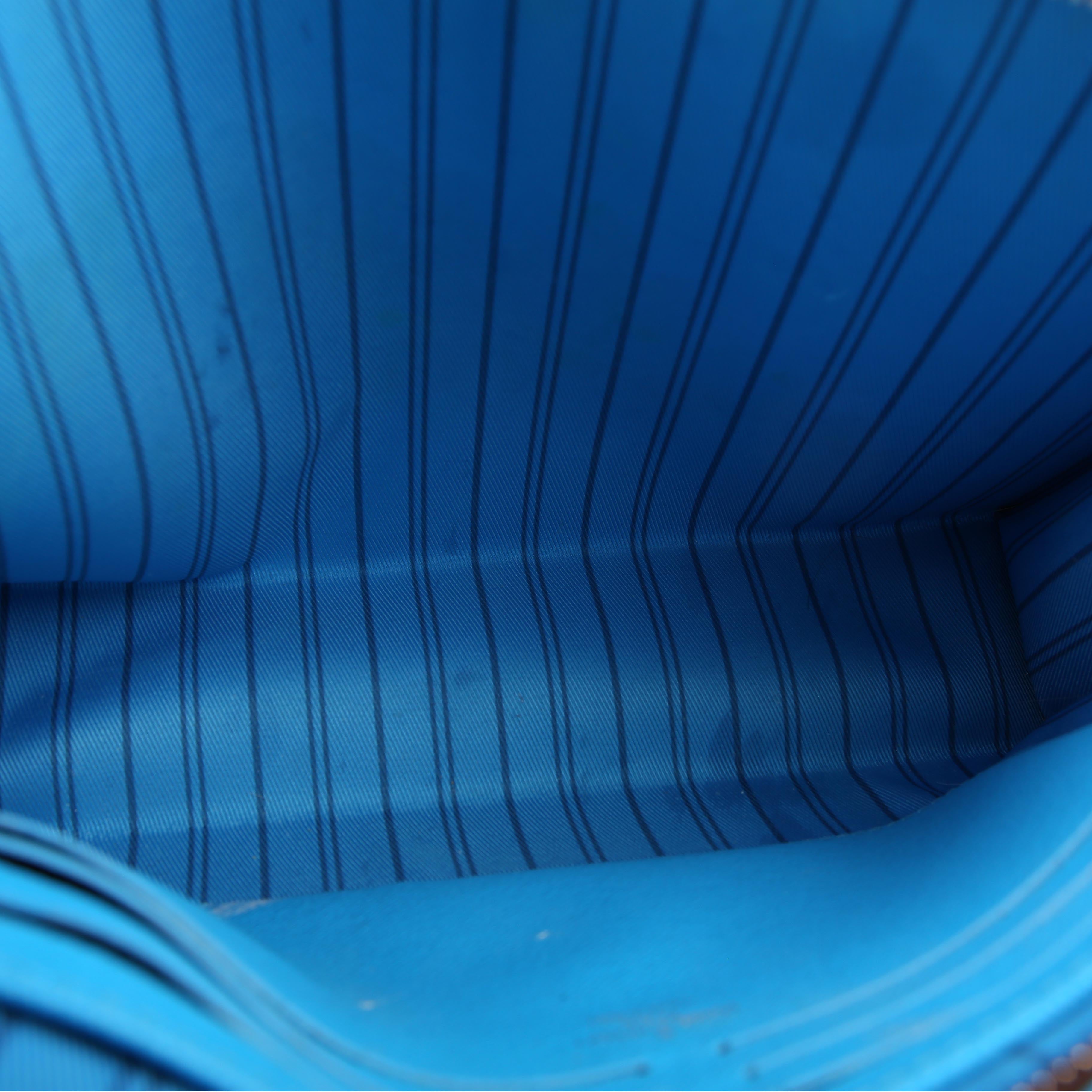 Pochette Voyage MM Macassar Monogram Blue