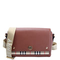 Note Crossbody Vintage Check Medium Brown