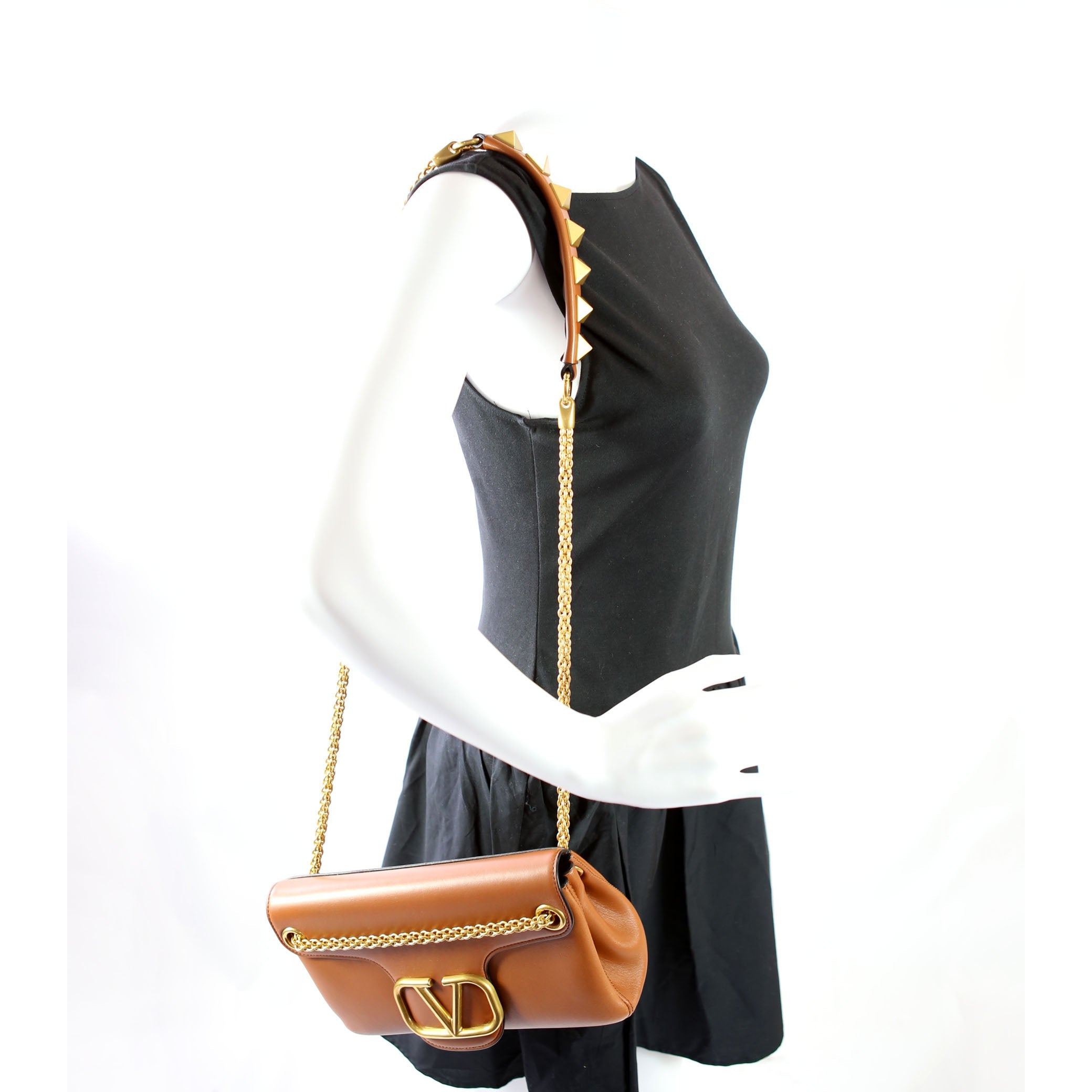 Stud Sign Shoulder Bag