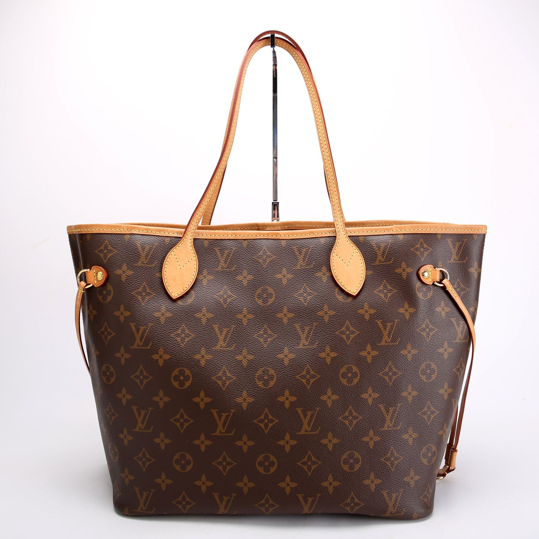 Neverfull With Wallet MM Monogram Beige