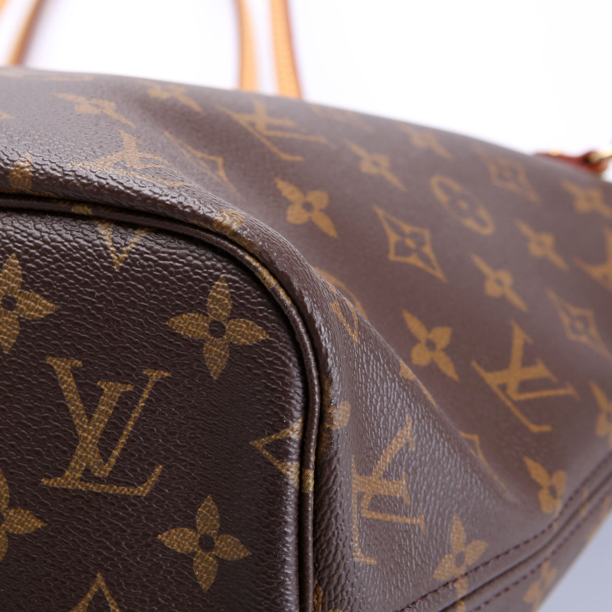 Neverfull With Wallet MM Monogram Beige