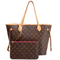 Neverfull With Wallet MM Monogram Pink