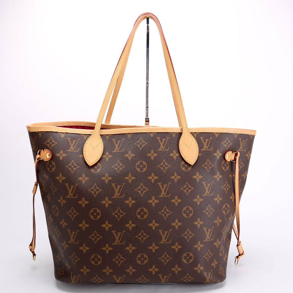 Neverfull With Wallet MM Monogram Pink
