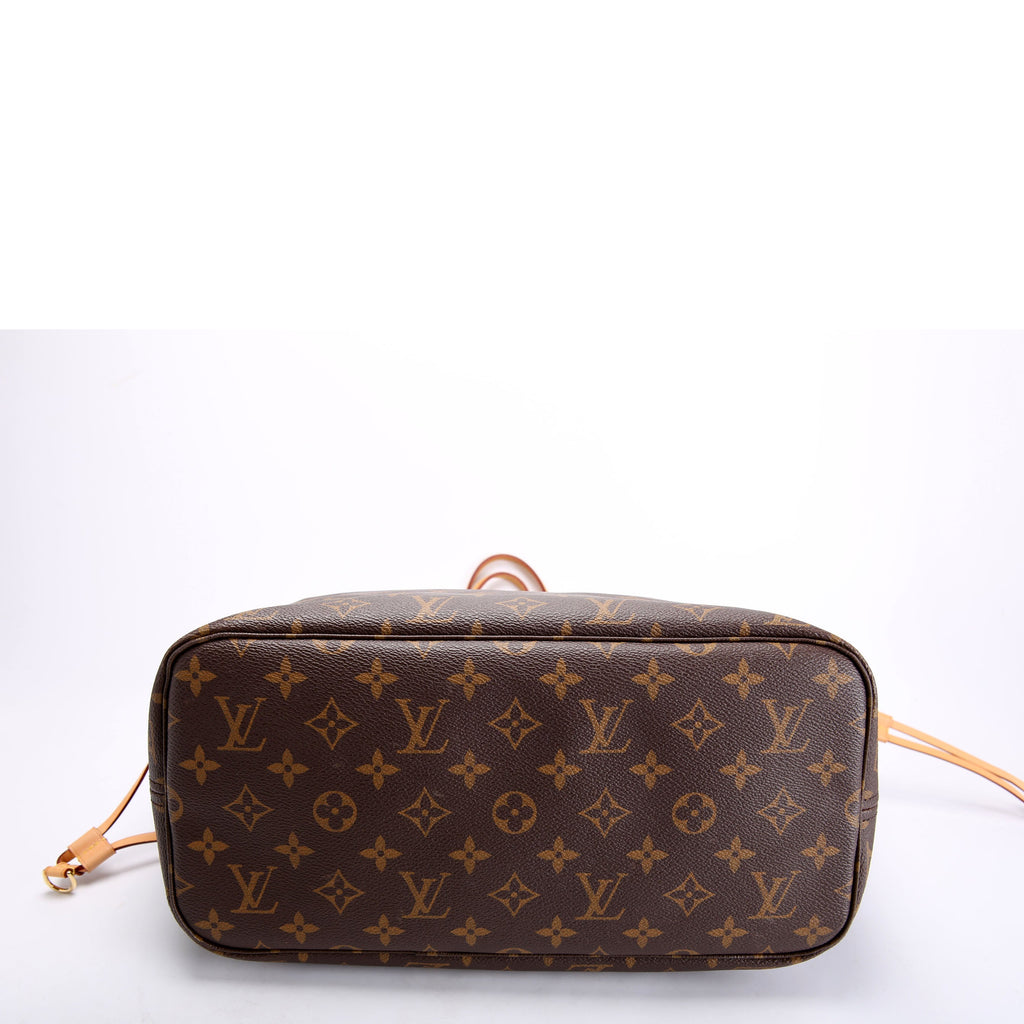 Neverfull With Wallet MM Monogram Pink