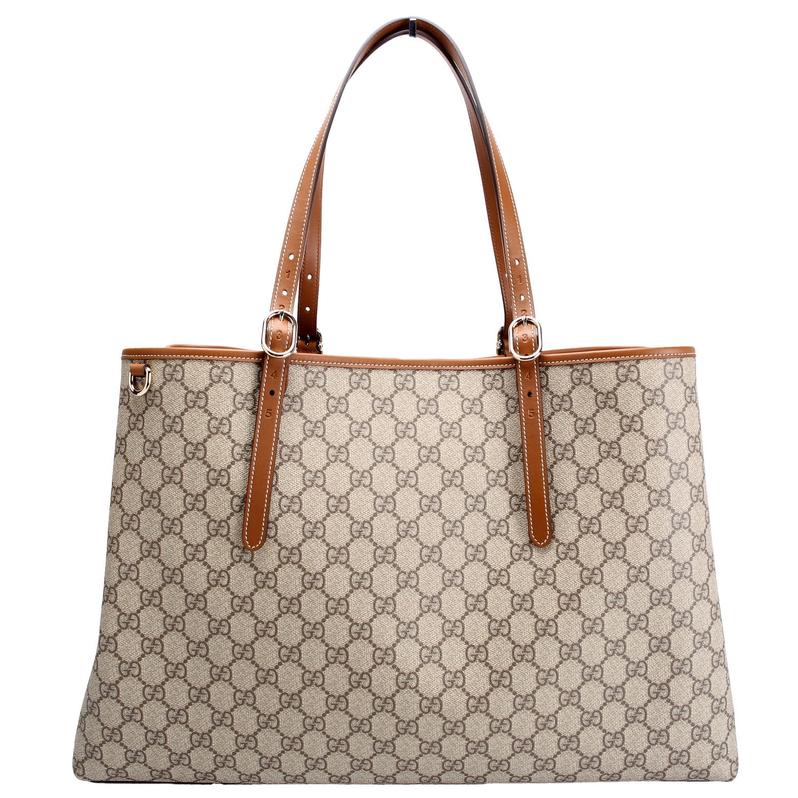 Gucci 815212 GG Supreme Emblem Maxi Tote