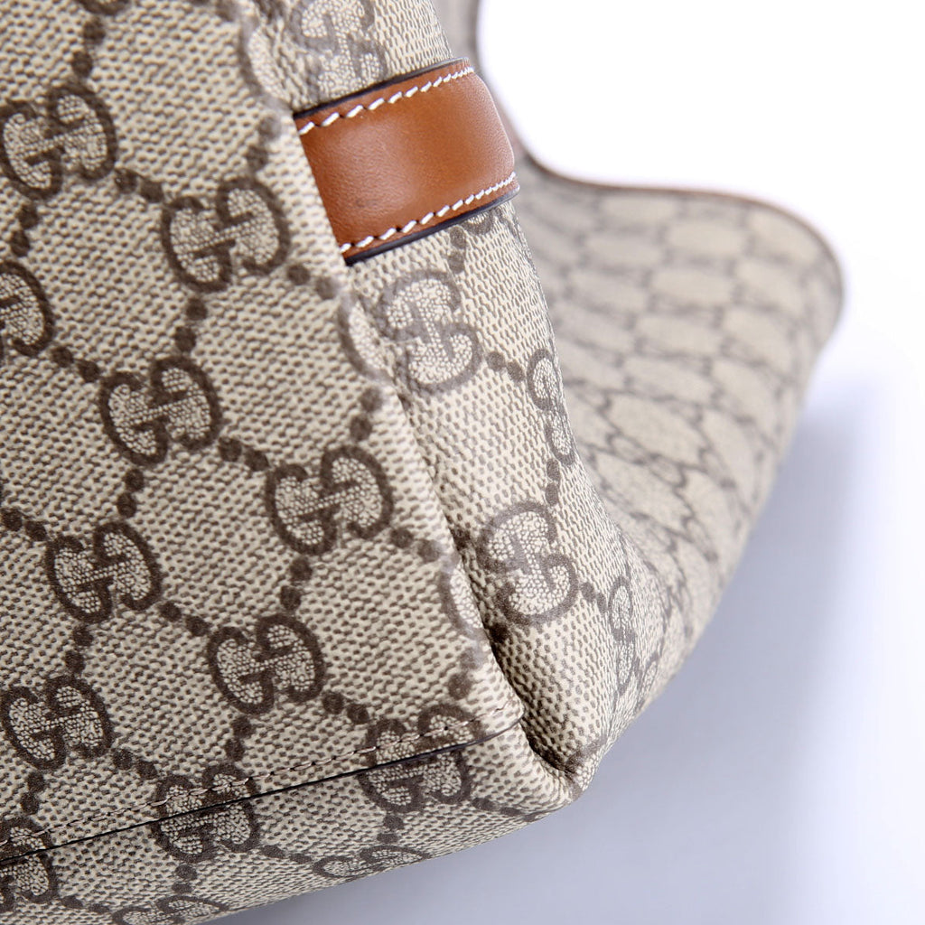 Gucci 815212 GG Supreme Emblem Maxi Tote
