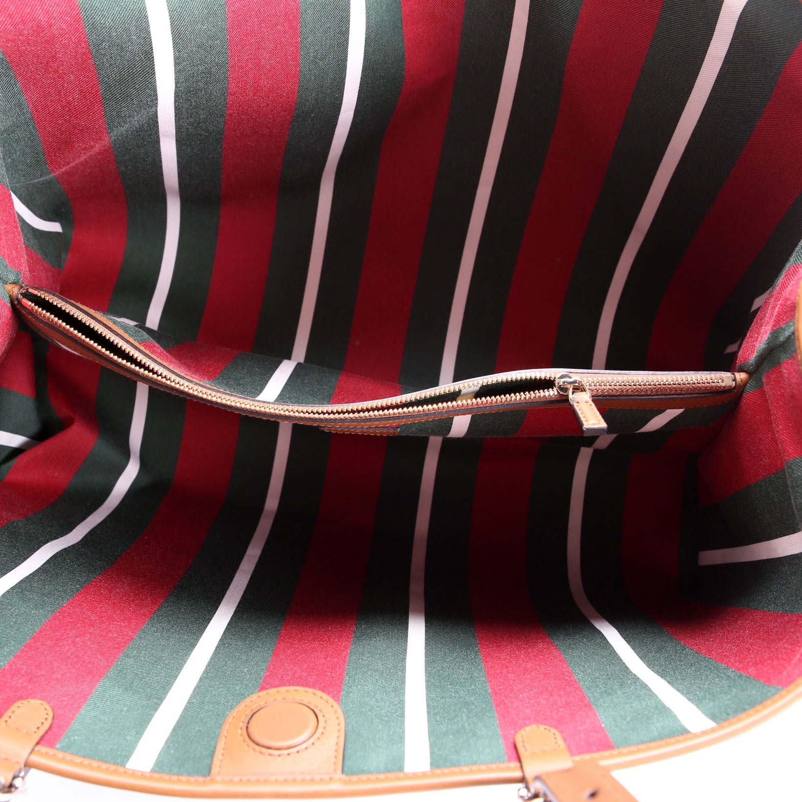 Gucci 815212 GG Supreme Emblem Maxi Tote