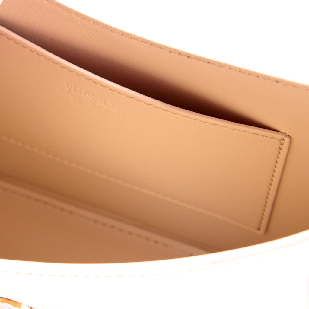 Greca Goddess Small Hobo Beige/Gold