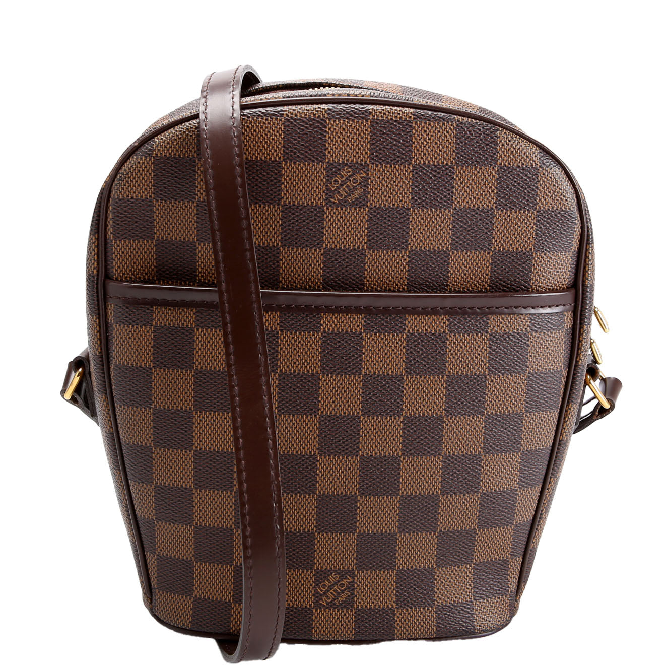 Ipanema PM Damier Ebene Brown/Red