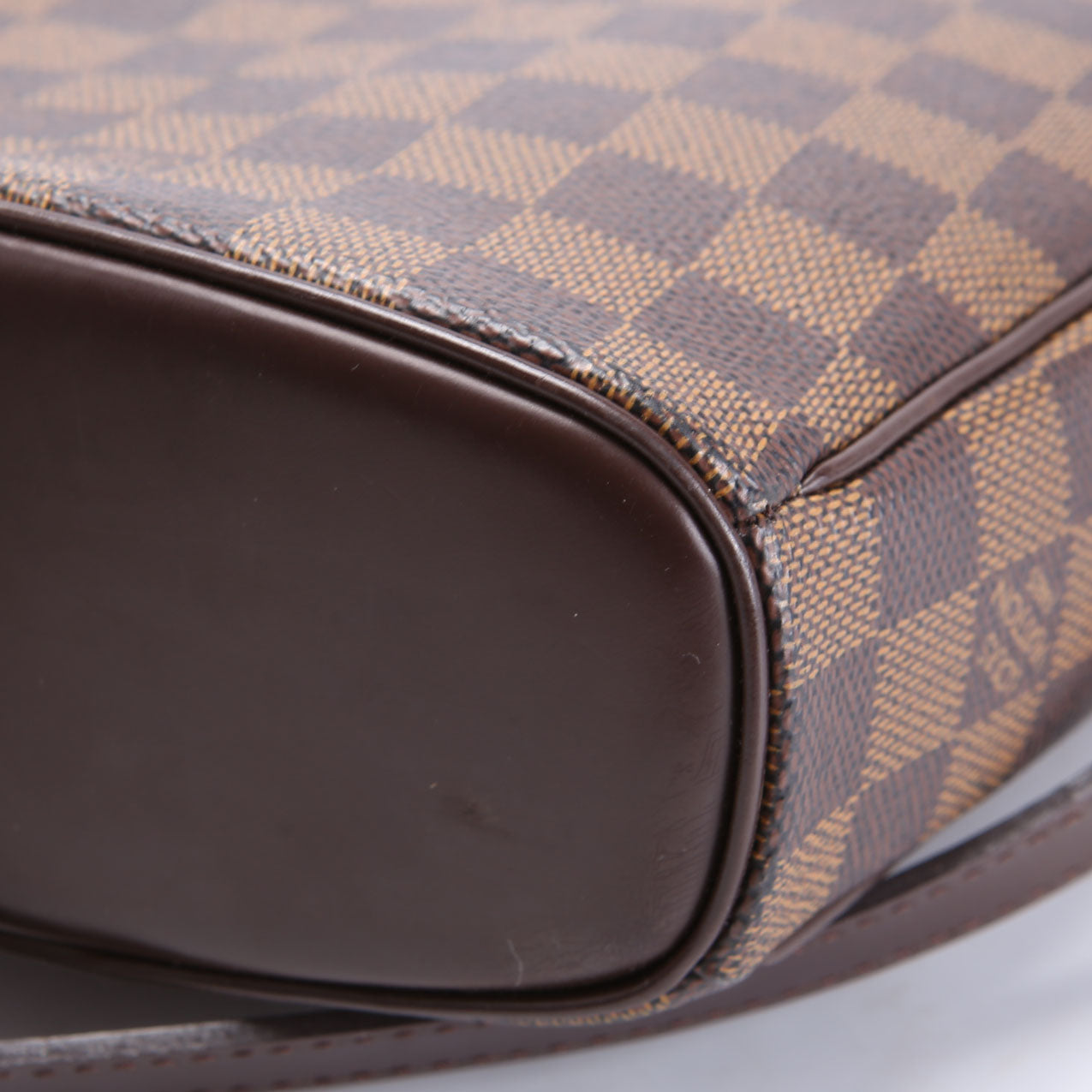 Ipanema PM Damier Ebene Brown/Red
