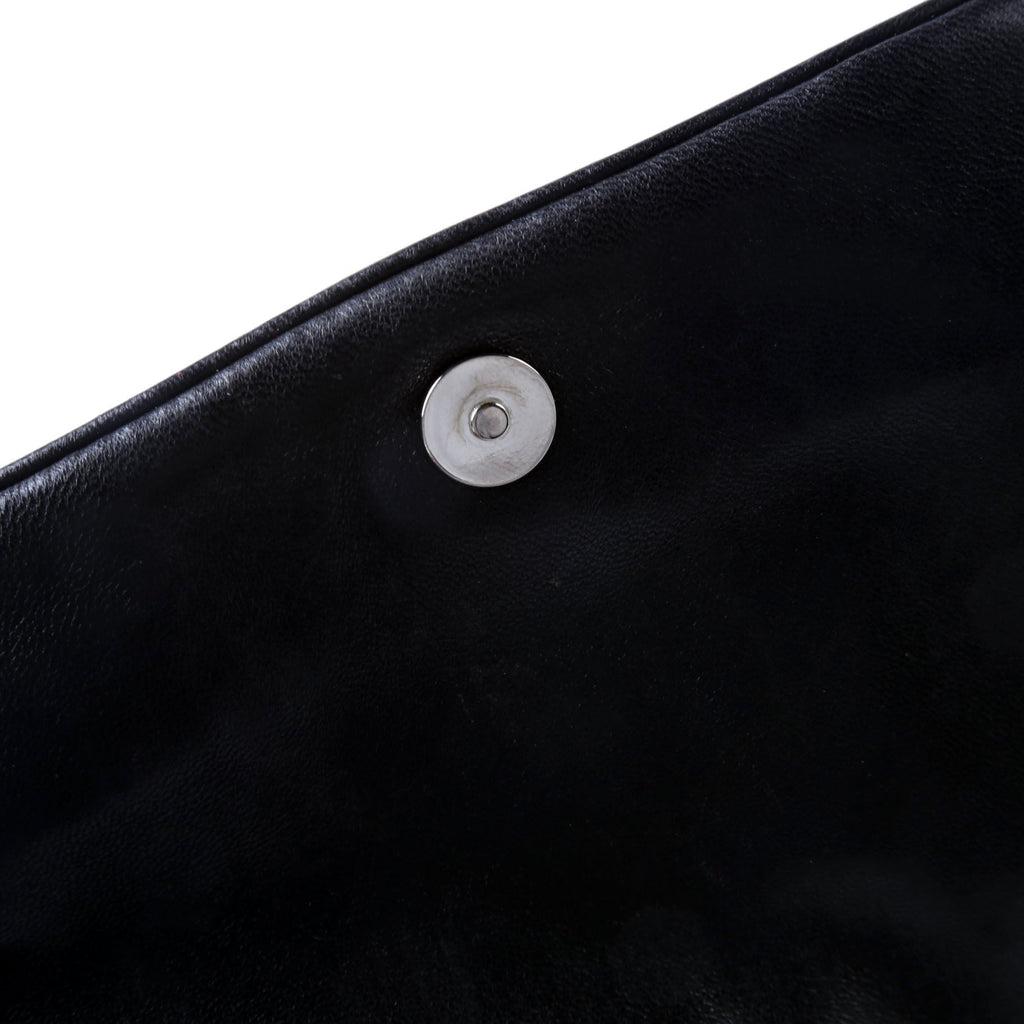 Prada 1BD289 Pattina Gaufre Nappa Shoulder Black