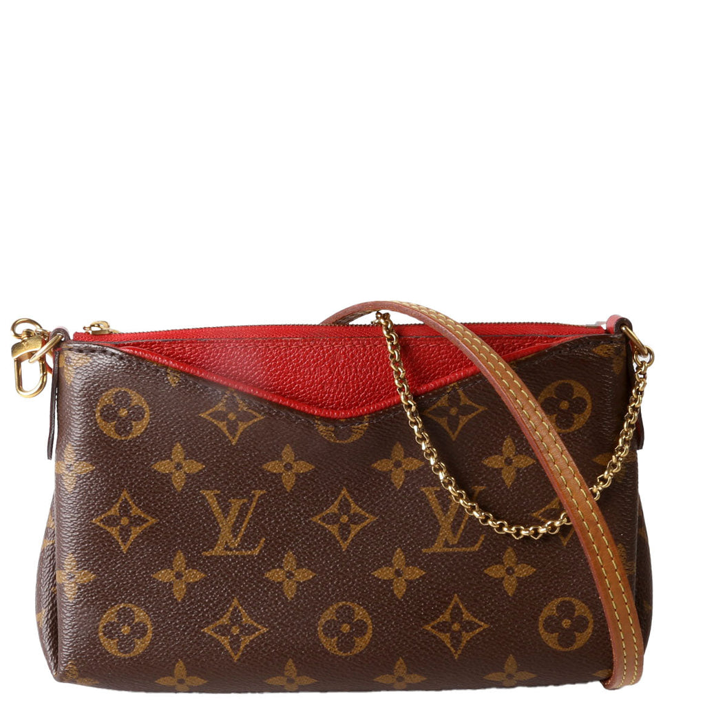 Pallas Clutch Monogram Red