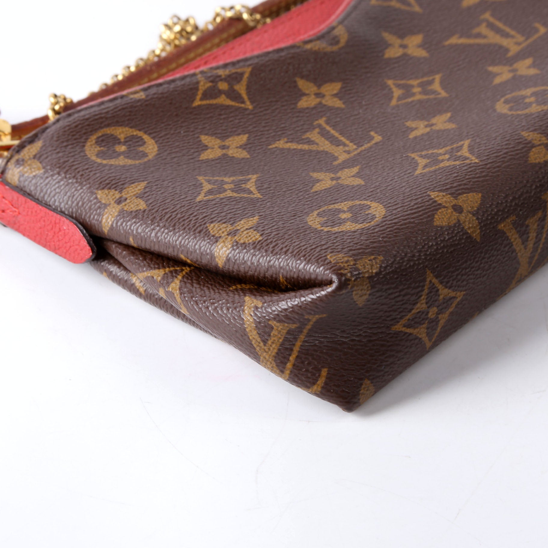 Pallas Clutch Monogram Red