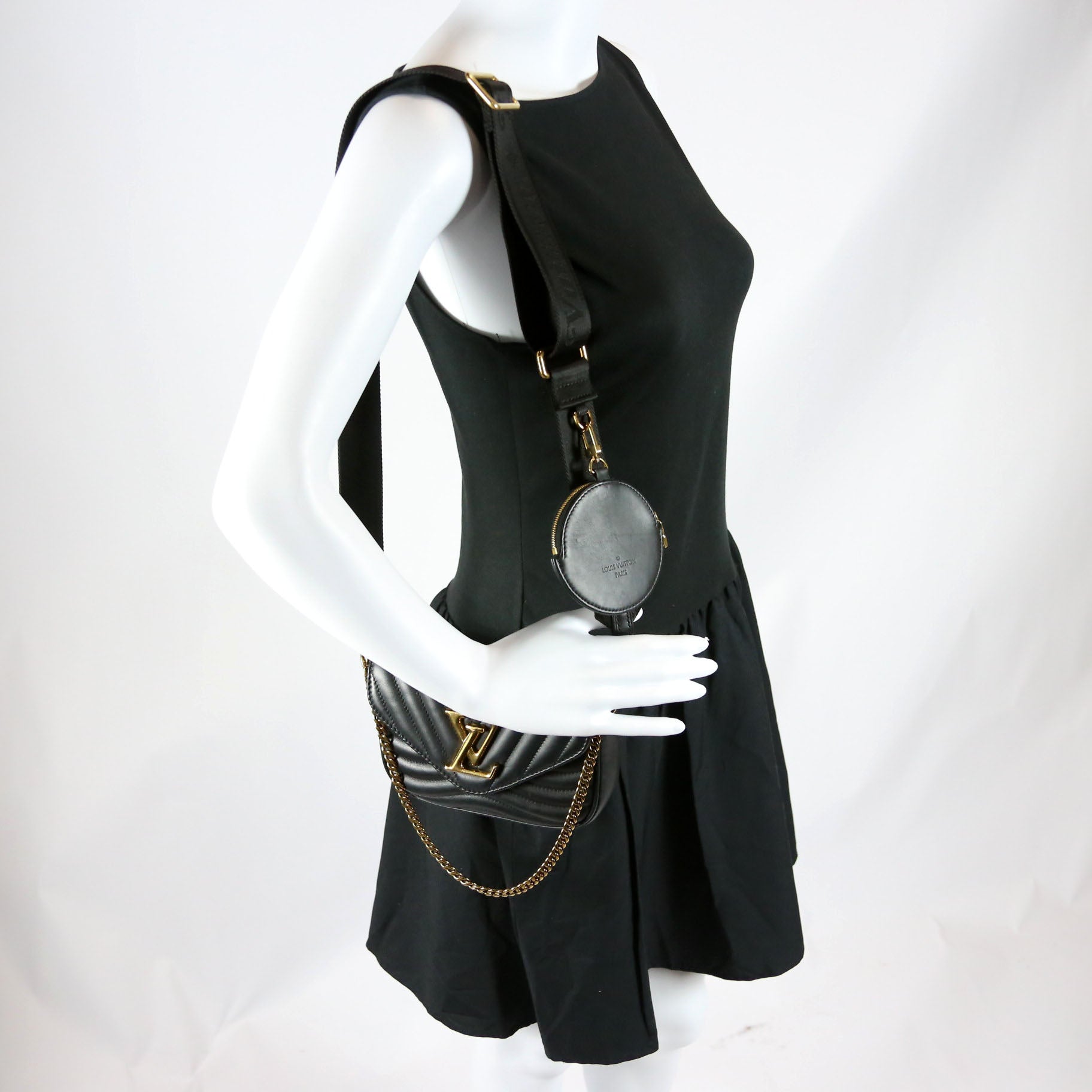 New Wave Multi Pochette Black
