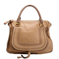 Marcie Satchel Large Tan