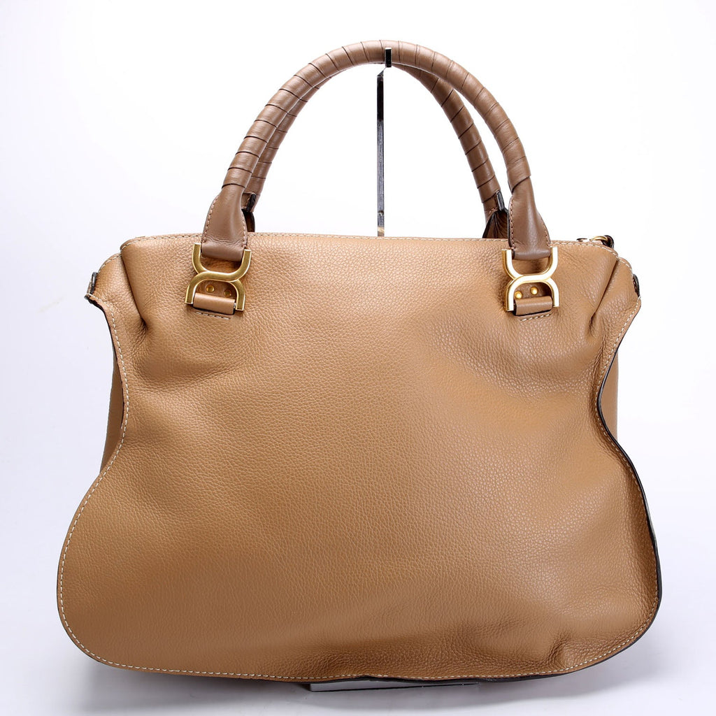 Marcie Satchel Large Tan