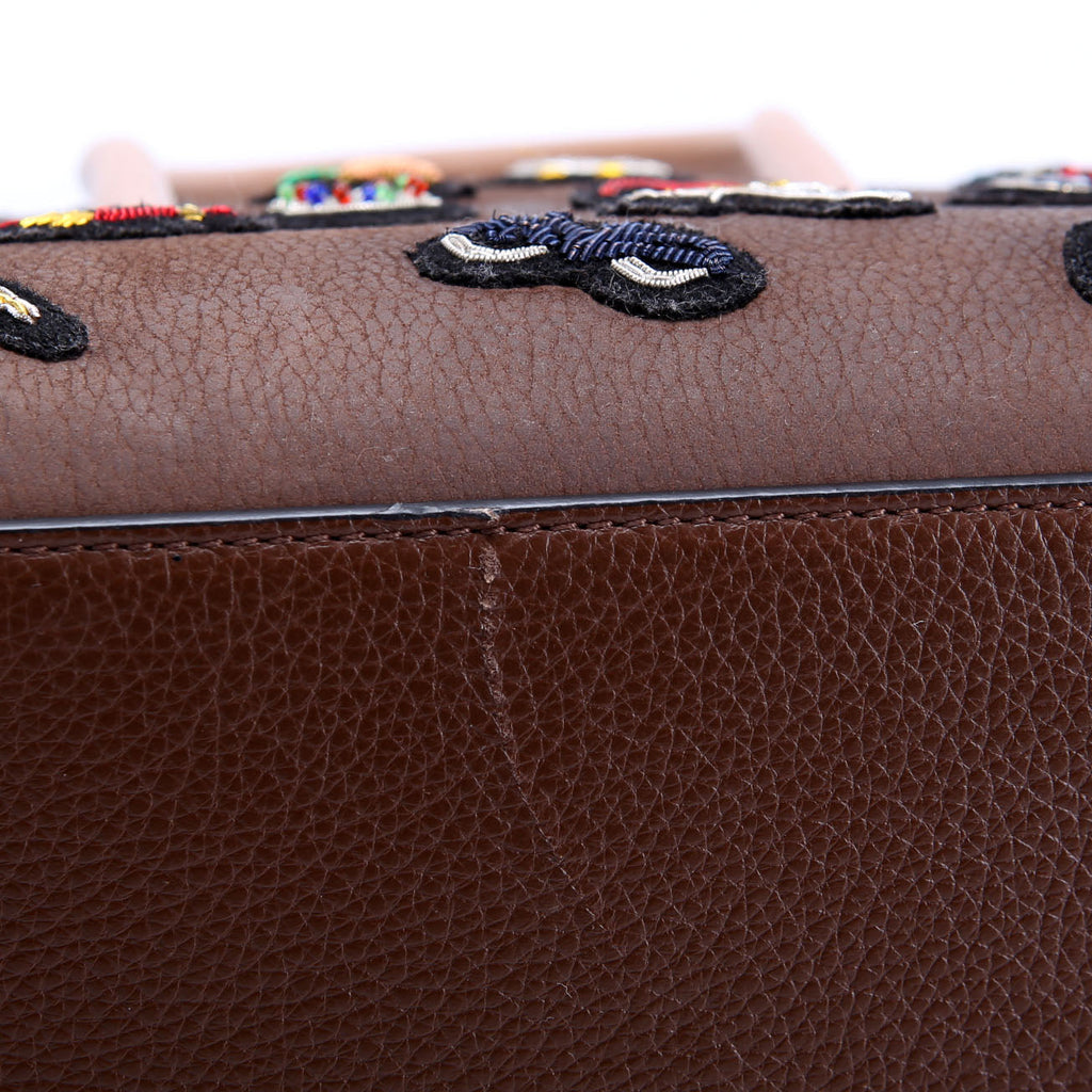 Paloma Small Tote Patches Brown