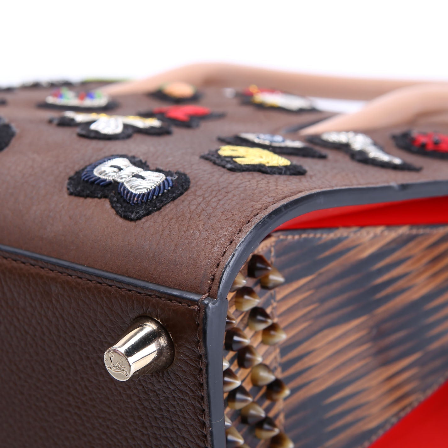 Paloma Small Tote Patches Brown