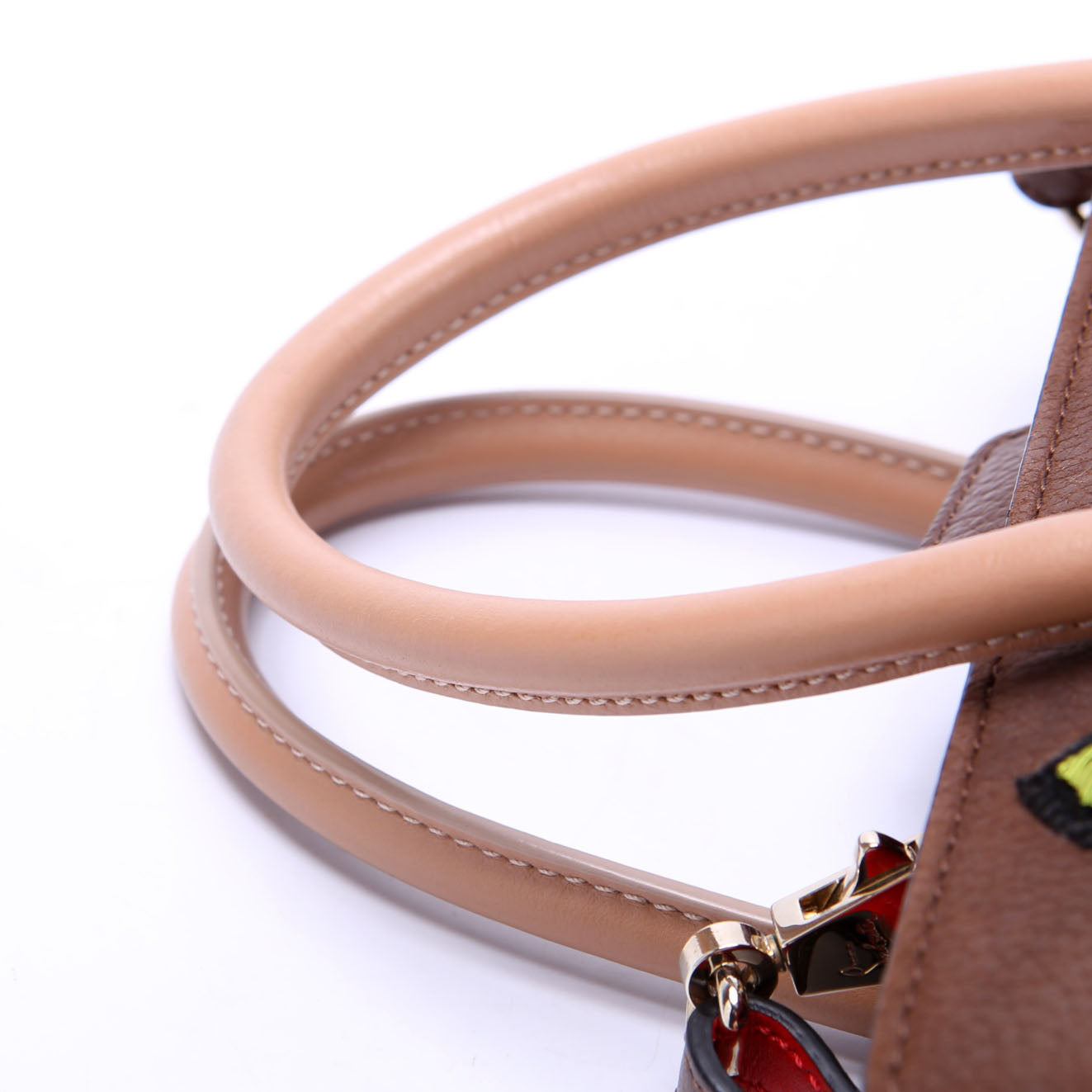 Paloma Small Tote Patches Brown