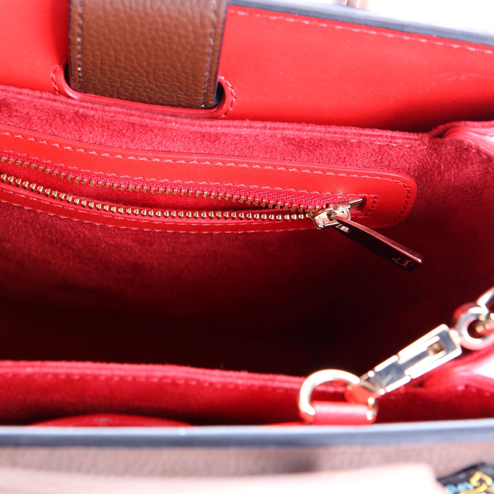 Paloma Small Tote Patches Brown