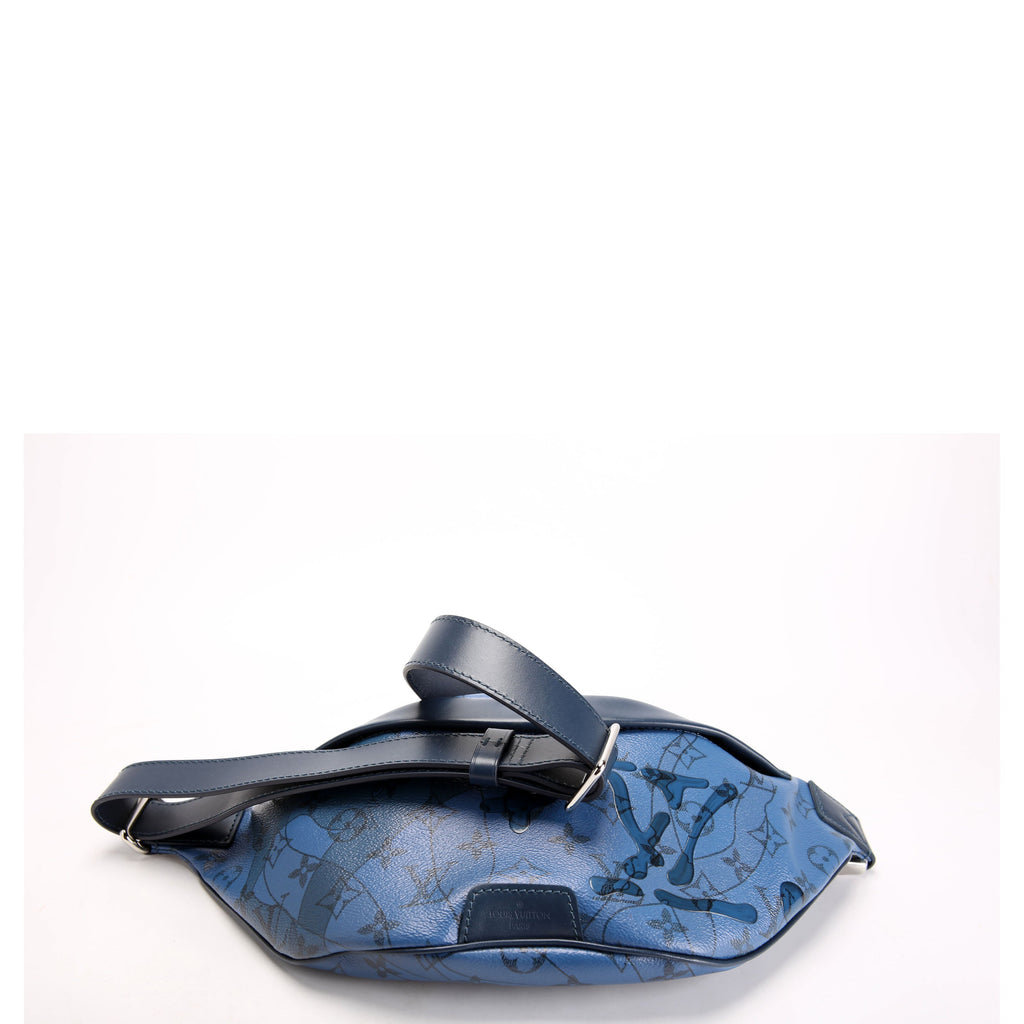 Discovery Bumbag Aquagarden Monogram Blue