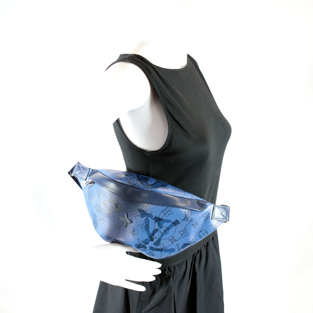 Discovery Bumbag Aquagarden Monogram Blue