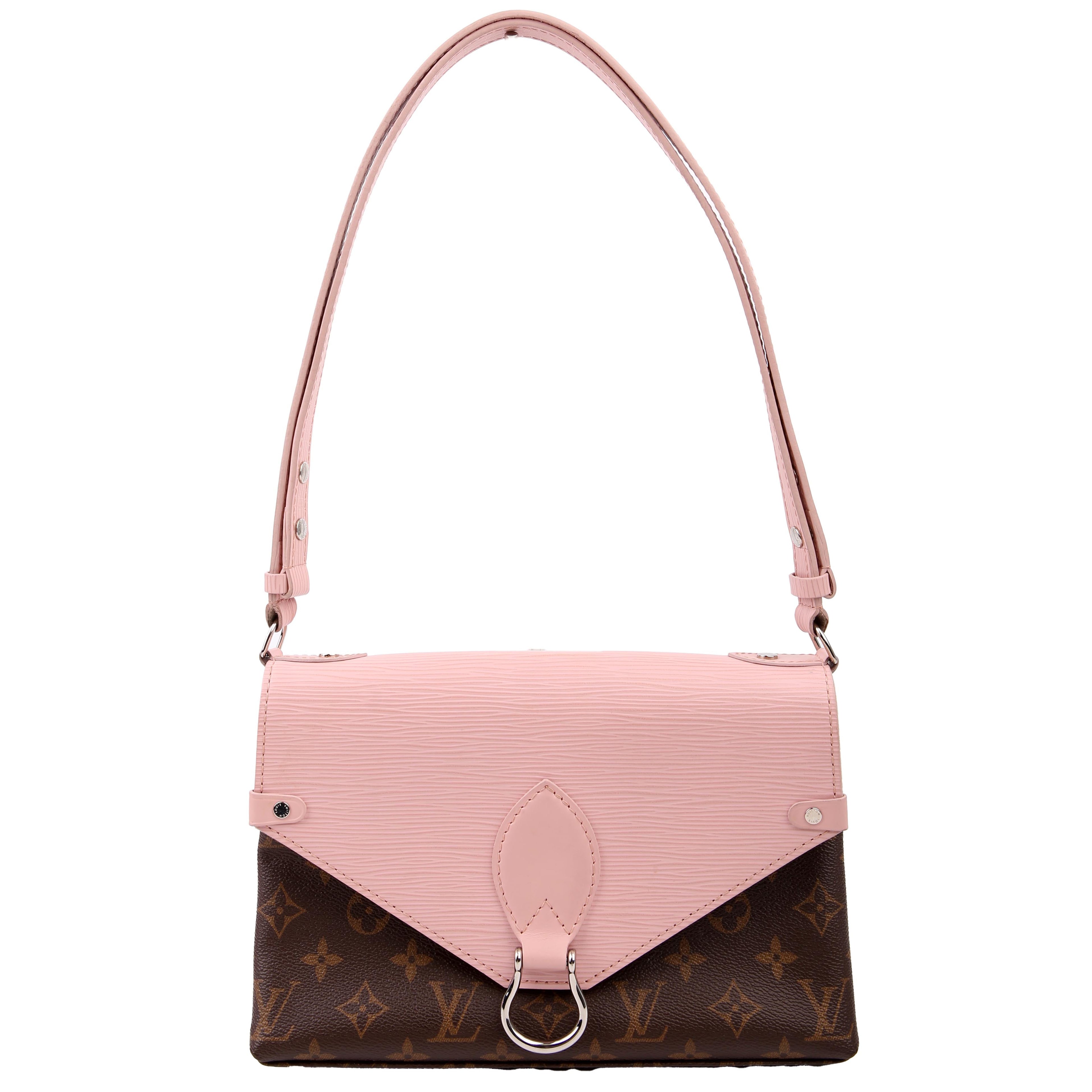 Saint Michel Monogram Epi Pink