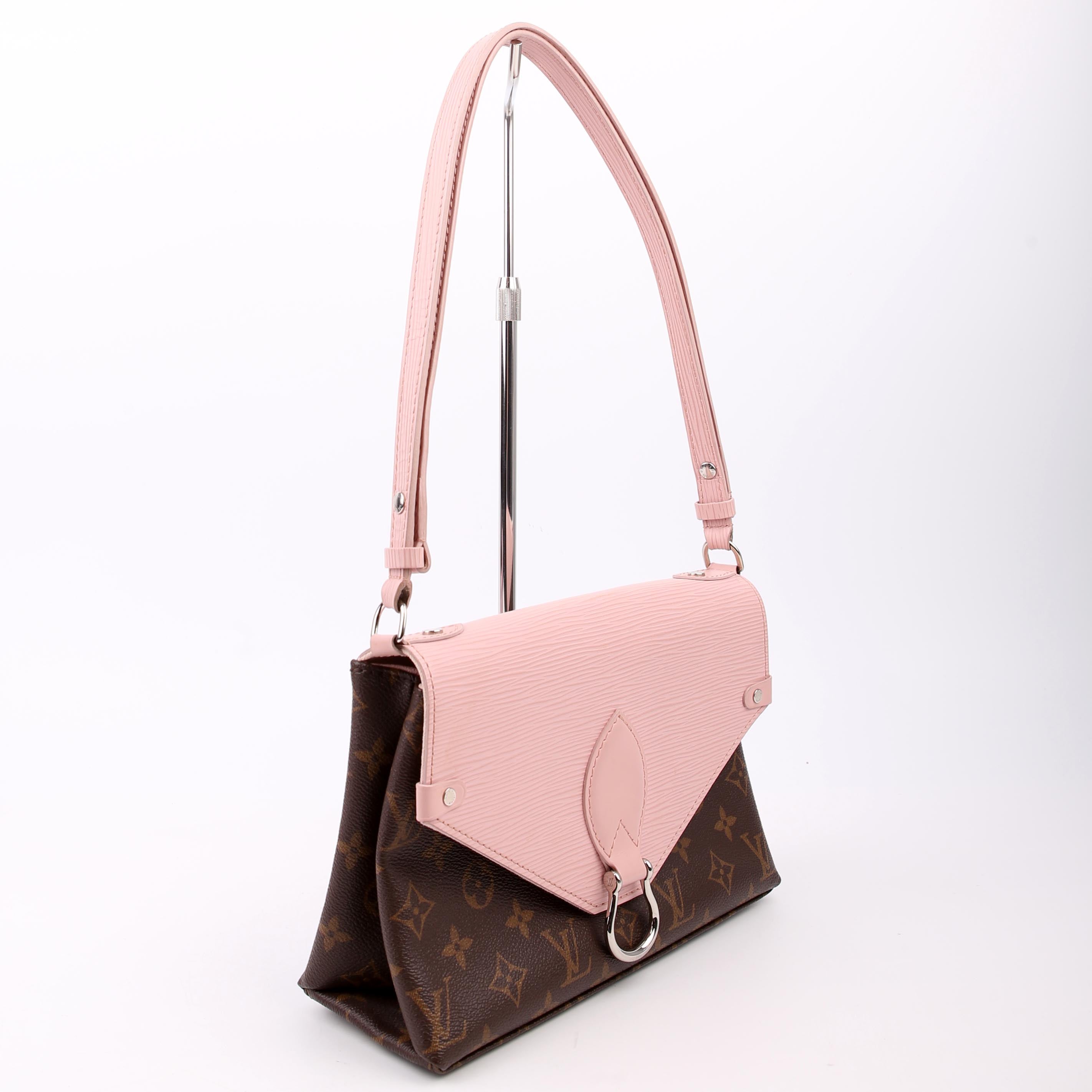 Saint Michel Monogram Epi Pink