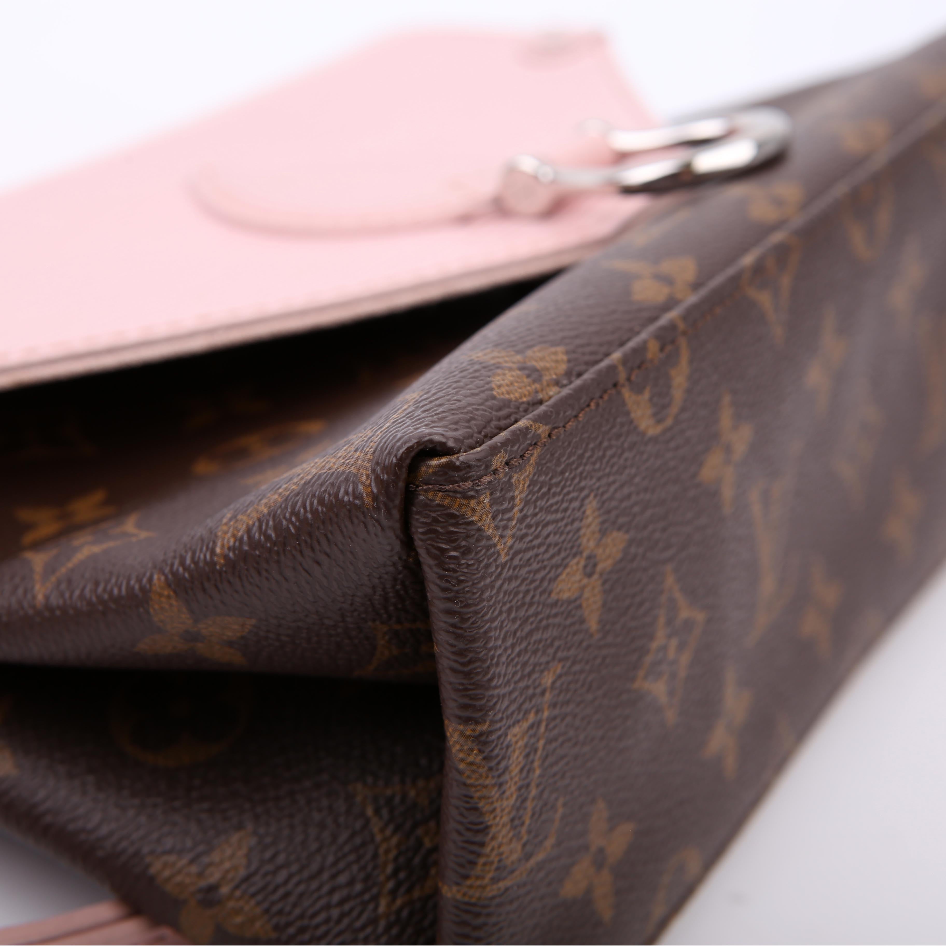 Saint Michel Monogram Epi Pink