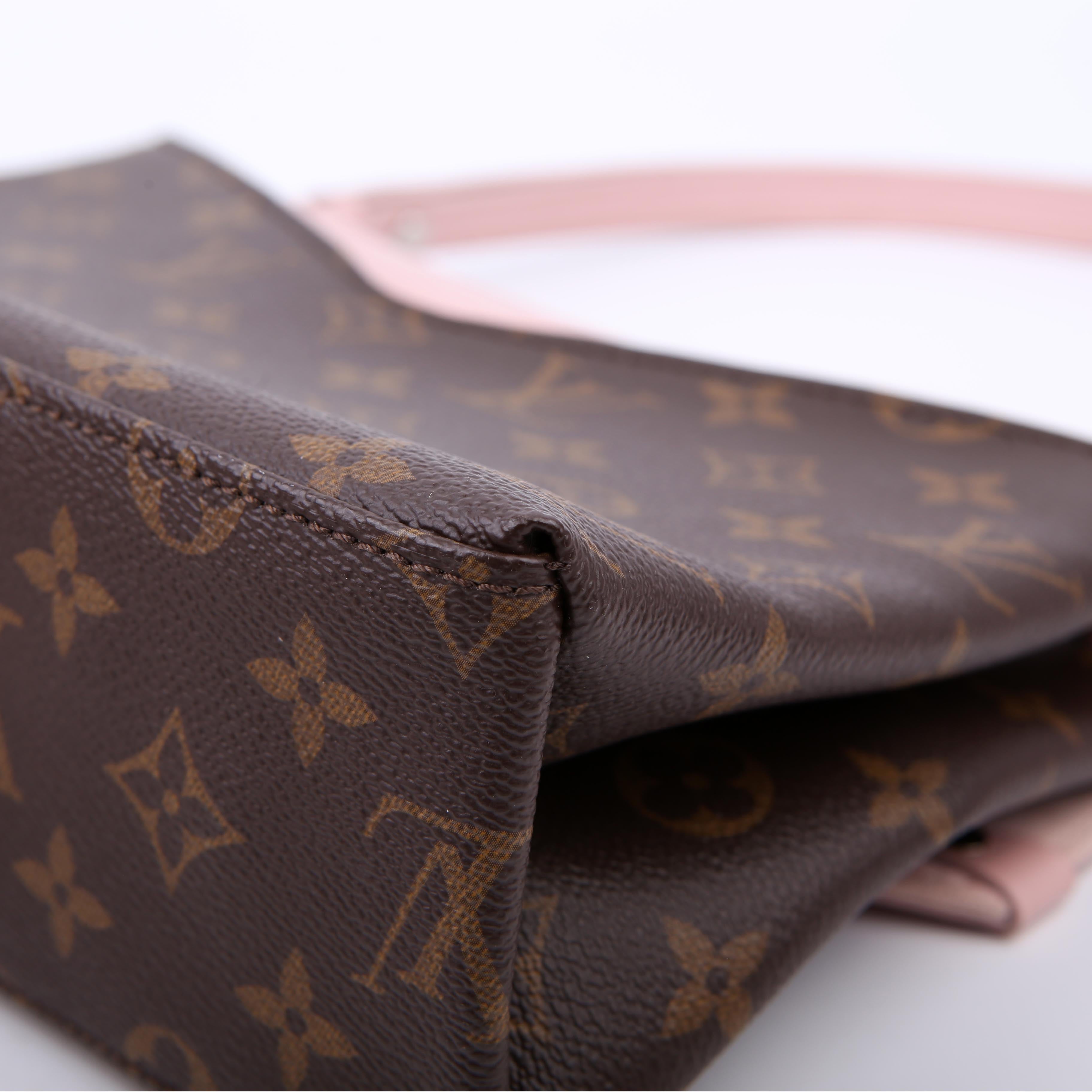 Saint Michel Monogram Epi Pink