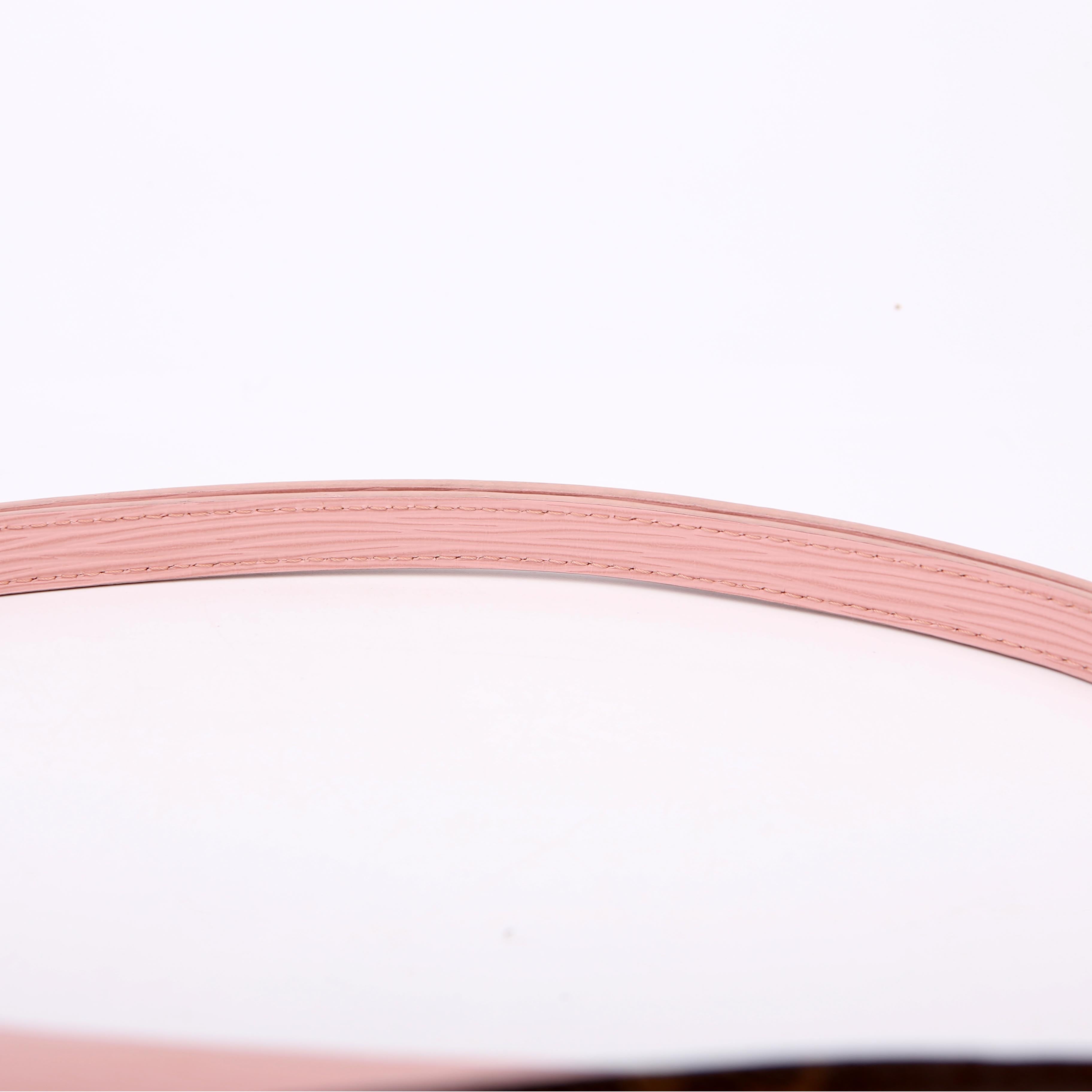 Saint Michel Monogram Epi Pink