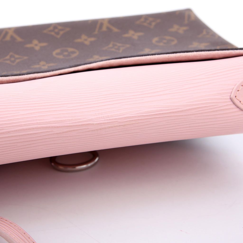 Saint Michel Monogram Epi Pink