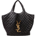 SAINT LAURENT Maxi Icare Shopping Black