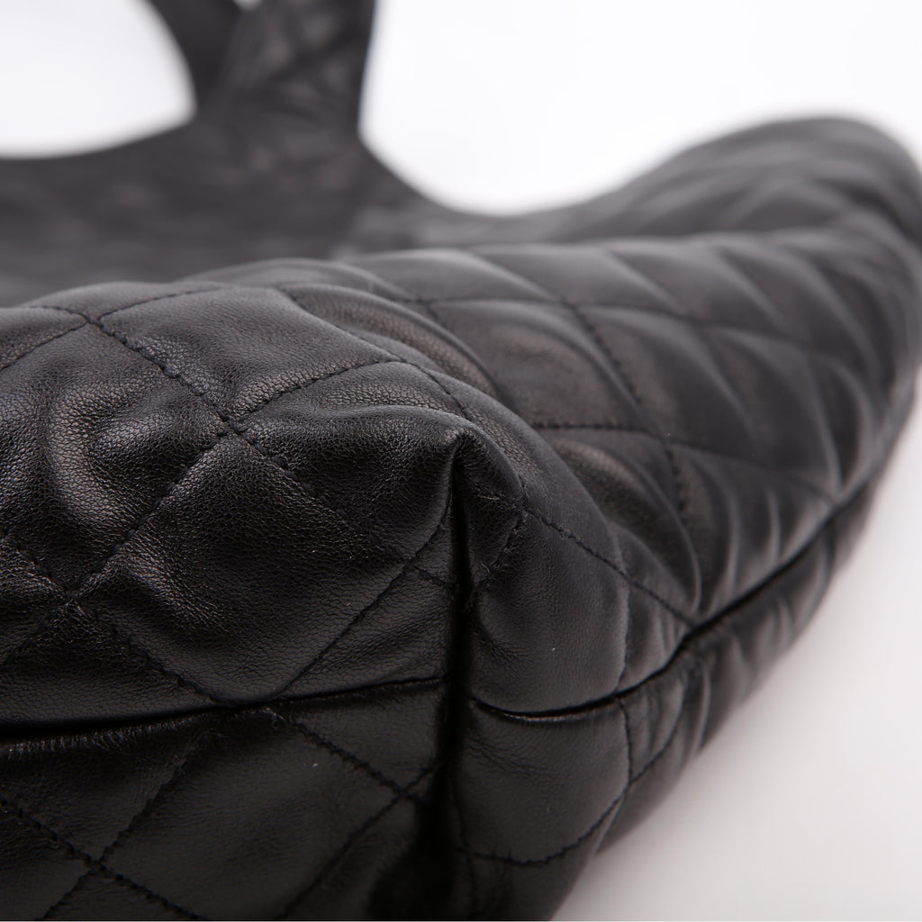 SAINT LAURENT Maxi Icare Shopping Black