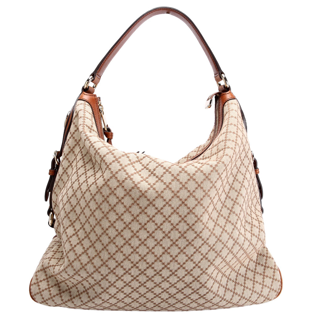 282344 Diamante Canvas Hobo