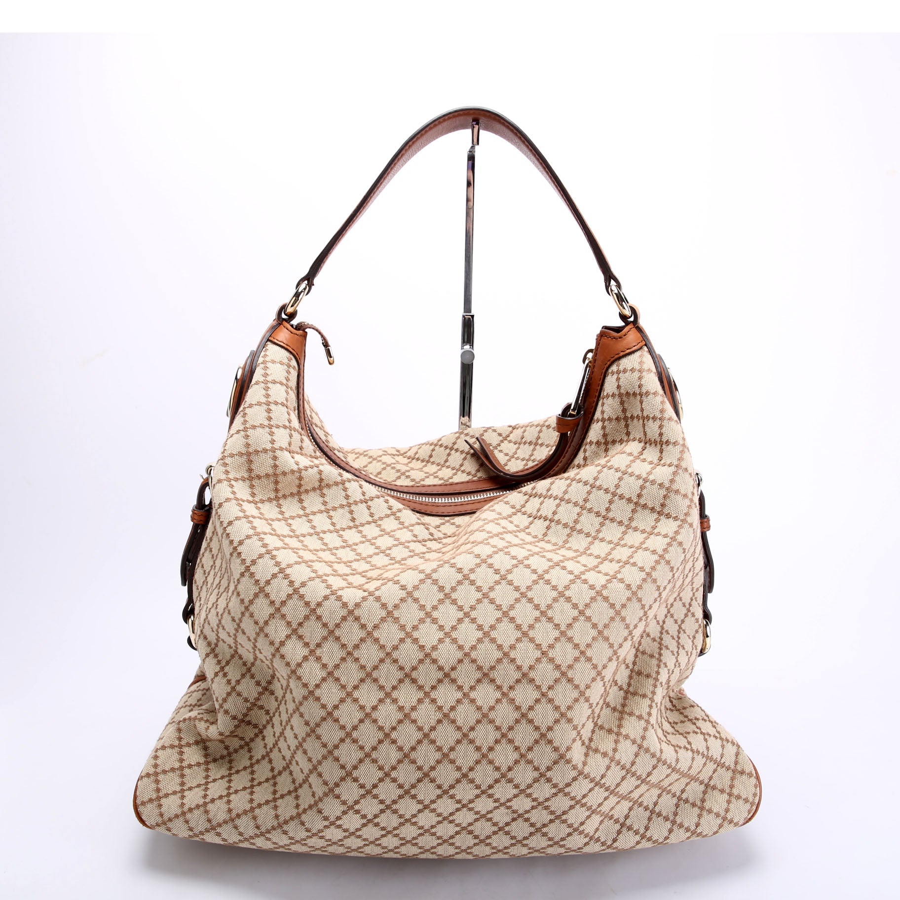 282344 Diamante Canvas Hobo