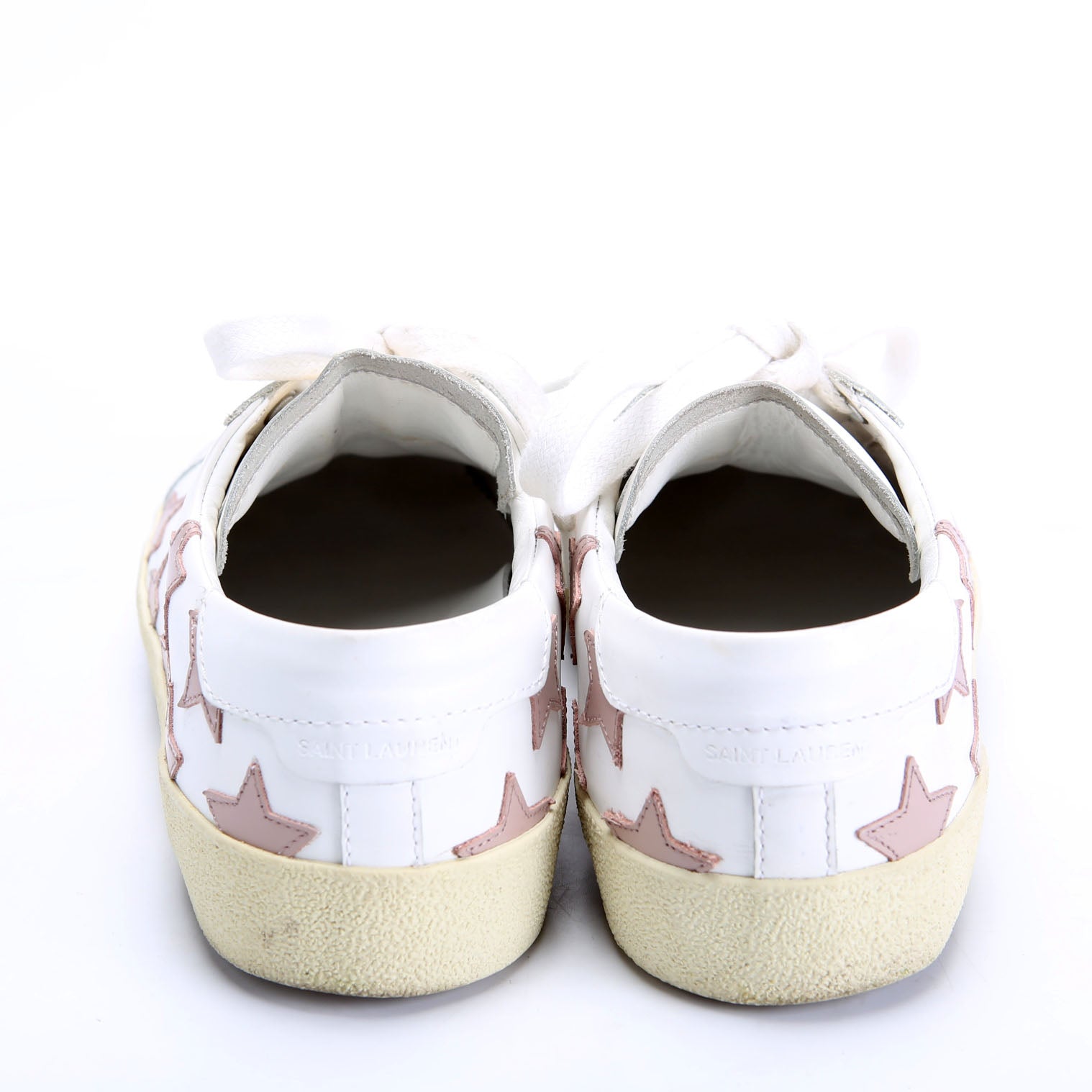 SAINT LAURENT Star Leather Sneakers Size 39