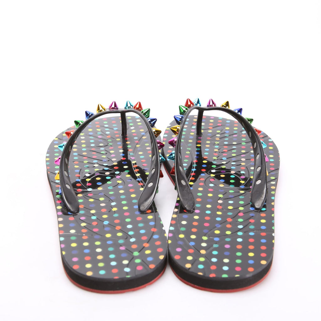 Loubi Flip Spikes Donna Flats Size 38