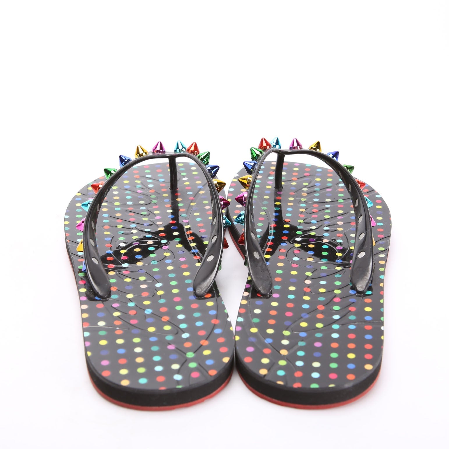 Loubi Flip Spikes Donna Flats Size 38