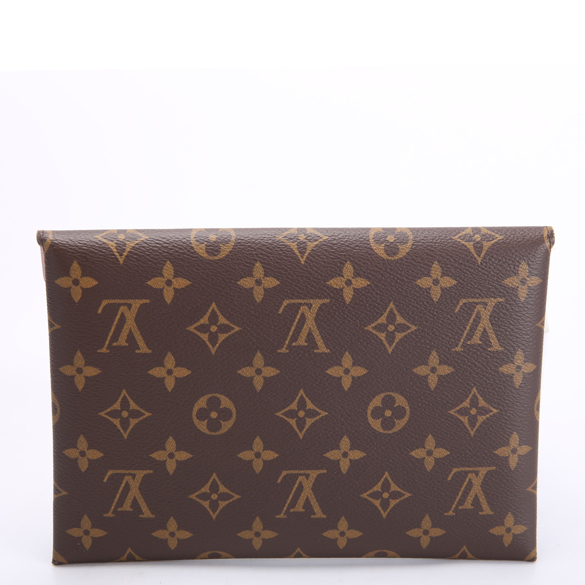 Kirigami Pouch Large Monogram Brown/Pink