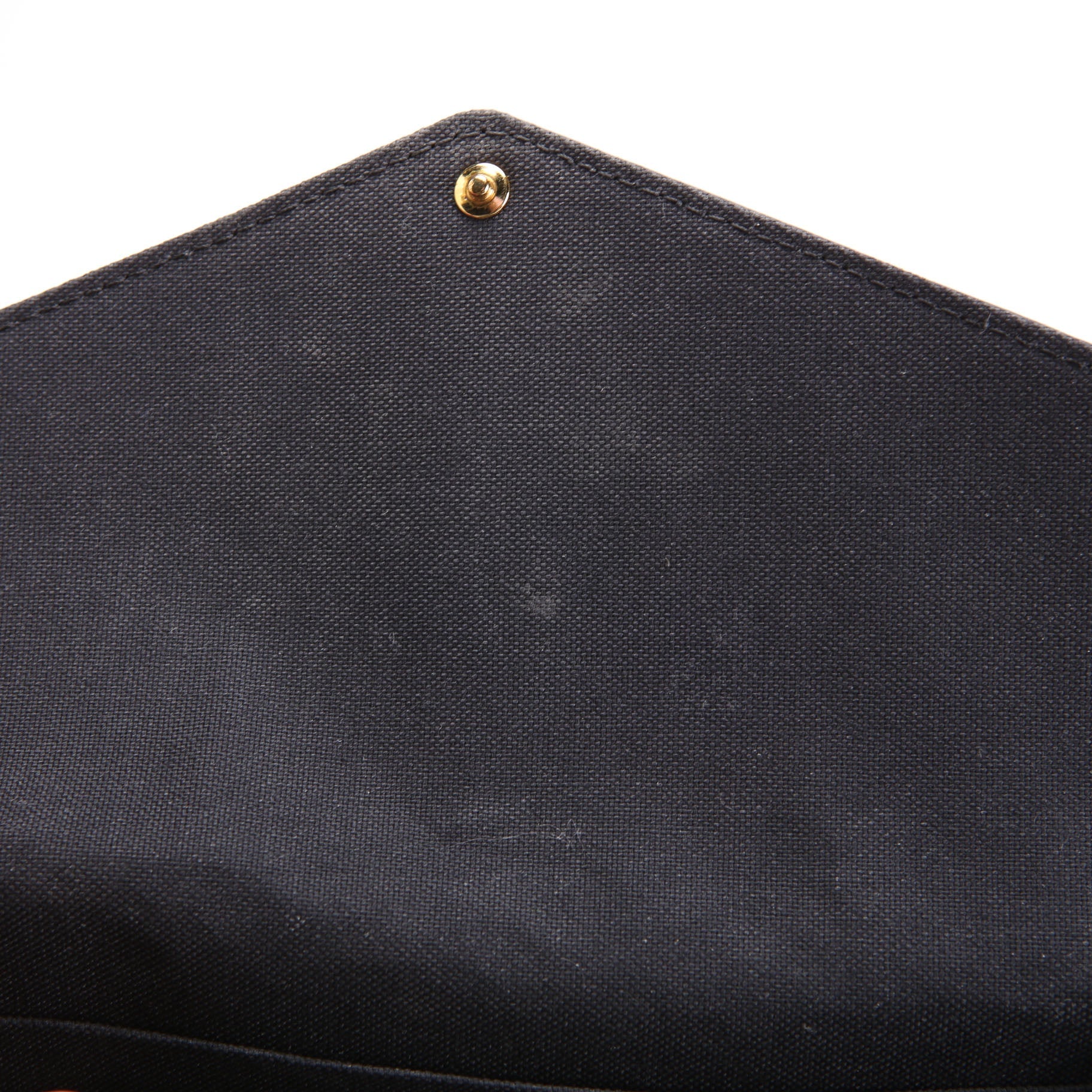 Pochette Felicie Empreinte Black/Gold