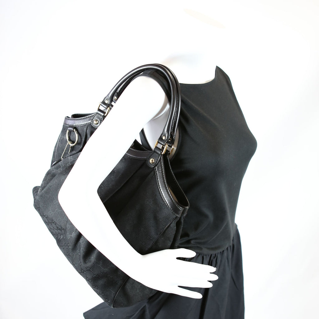 211943 Sukey GG Canvas Large Black