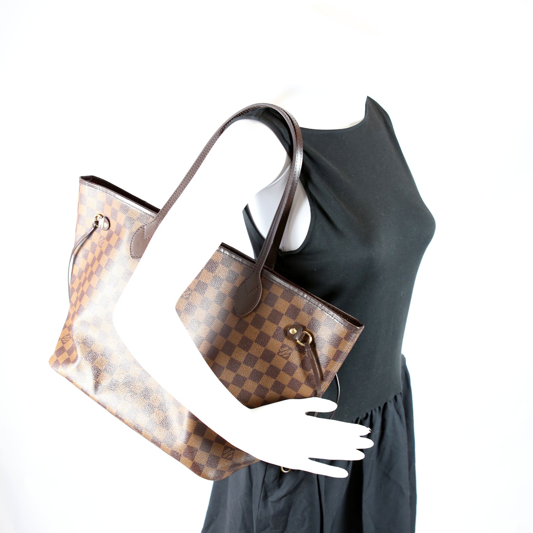 Neverfull with Wallet MM Ebene