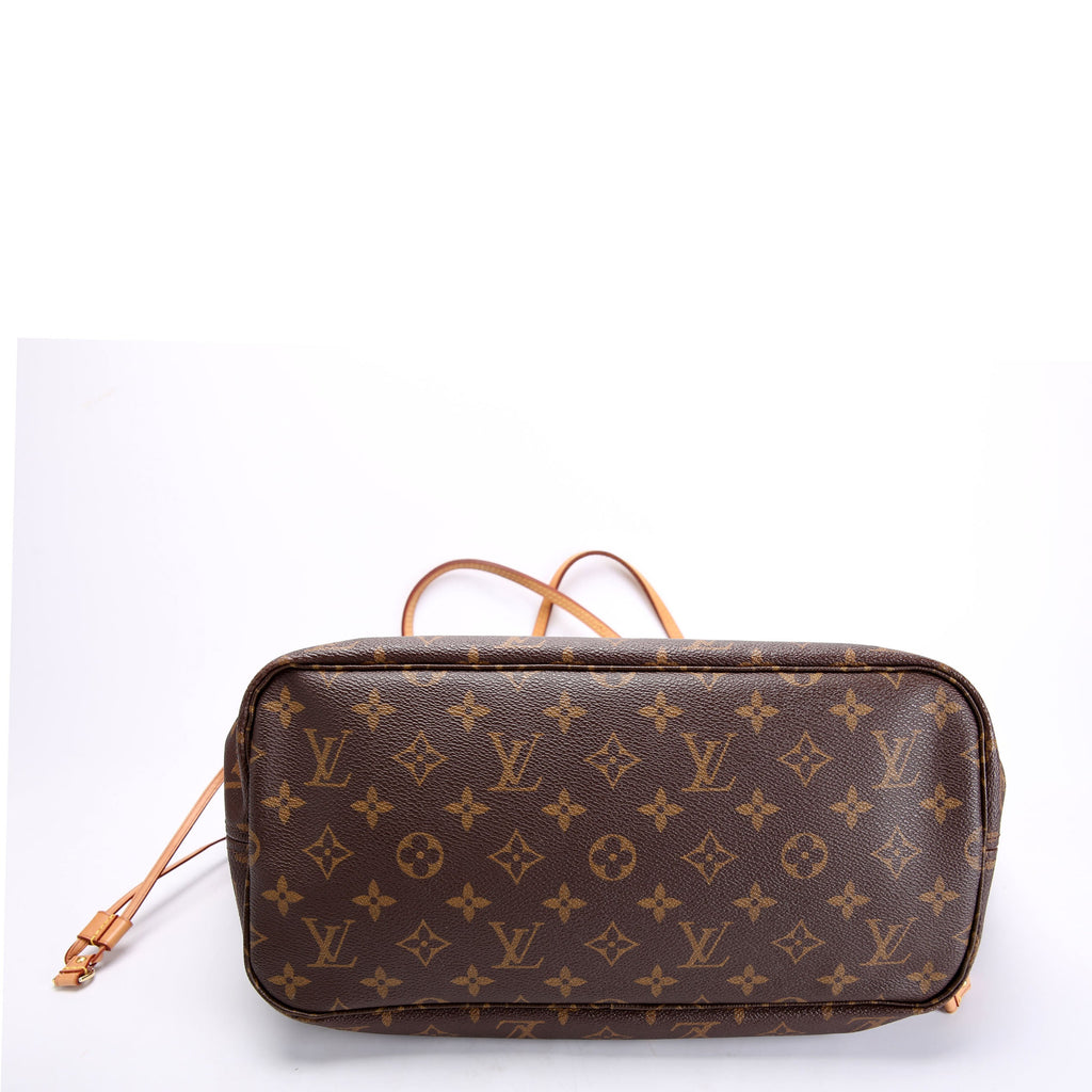 Neverfull With Wallet MM Monogram Red